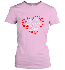 Teach Is To Love Valentine's Day School classroom Art Heart Women's T-Shirt Women's T-Shirt - trendytshirts1