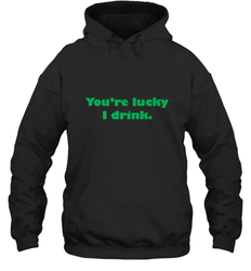 St. Patrick's Day Adult Drinking Hooded Sweatshirt