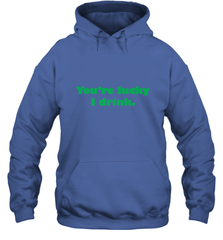 St. Patrick's Day Adult Drinking Hooded Sweatshirt Hooded Sweatshirt - trendytshirts1