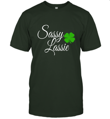 Sassy Lassie St Patty day Men's T-Shirt Men's T-Shirt - trendytshirts1