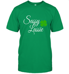 Sassy Lassie St Patty day Men's T-Shirt Men's T-Shirt - trendytshirts1