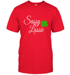 Sassy Lassie St Patty day Men's T-Shirt Men's T-Shirt - trendytshirts1