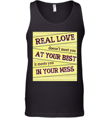 Real love funny quotes for valentine (2) Men's Tank Top Men's Tank Top - trendytshirts1