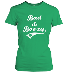 Bad and Boozy Saint Patricks Day Drinking Women's T-Shirt Women's T-Shirt - trendytshirts1