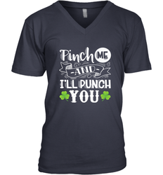 St Patricks Day Pinch Me And I'll Punch You Men's V-Neck