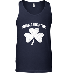 Shenanigator Funny St Patrick's Shamrock Men's Tank Top Men's Tank Top - trendytshirts1