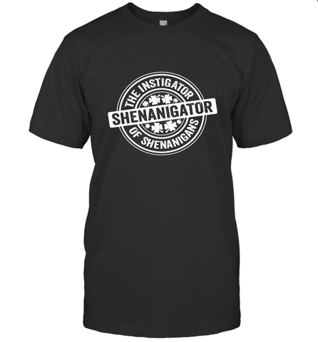 Shenanigator St Patrick's Day Shenanigans Instigator Men's T-Shirt Men's T-Shirt / Black / S Men's T-Shirt - trendytshirts1