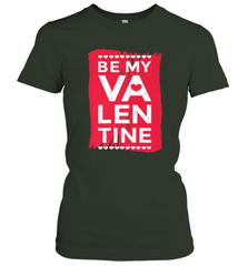 Be My Valentine Cute Quote Women's T-Shirt Women's T-Shirt - trendytshirts1