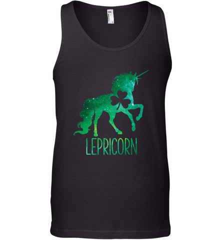Lepricorn Leprechaun Unicorn shirt St Patricks Day Men's Tank Top Men's Tank Top / Black / XS Men's Tank Top - trendytshirts1