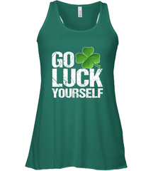 Go Luck Yourself TShirt St. Patrick's Day Women's Racerback Tank Women's Racerback Tank - trendytshirts1