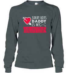 Kids Funny Valentine's Day Present For Your Little Girl, Daughter Long Sleeve T-Shirt Long Sleeve T-Shirt - trendytshirts1