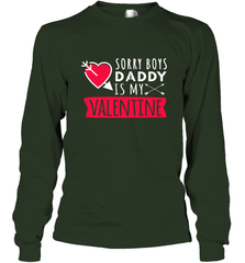 Kids Funny Valentine's Day Present For Your Little Girl, Daughter Long Sleeve T-Shirt Long Sleeve T-Shirt - trendytshirts1