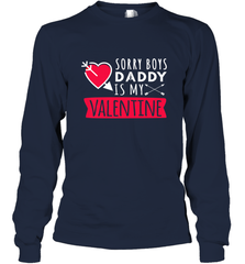 Kids Funny Valentine's Day Present For Your Little Girl, Daughter Long Sleeve T-Shirt Long Sleeve T-Shirt - trendytshirts1