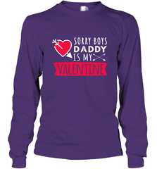 Kids Funny Valentine's Day Present For Your Little Girl, Daughter Long Sleeve T-Shirt Long Sleeve T-Shirt - trendytshirts1