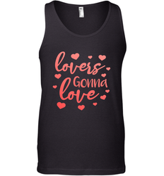 Lovers Gonna Love Quote Valentine's Day Romantic Fun Gift Men's Tank Top
