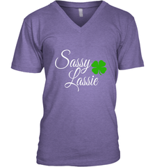 Sassy Lassie St Patty day Men's V-Neck Men's V-Neck - trendytshirts1