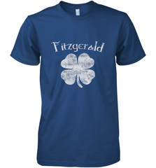 Vintage Fitzgerald Irish Shamrock St Patty's Day Men's Premium T-Shirt Men's Premium T-Shirt - trendytshirts1