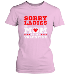 Sorry Ladies Mom Is My Valentine's Day Art Graphics Heart Women's T-Shirt Women's T-Shirt - trendytshirts1