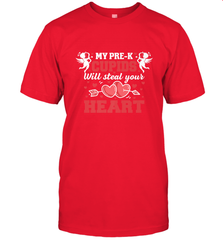 Teacher Valentine's Day Pre K Cupids Art Graphics Heart Love Men's T-Shirt Men's T-Shirt - trendytshirts1