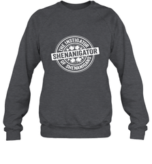 Shenanigator St Patrick's Day Shenanigans Instigator Crewneck Sweatshirt Crewneck Sweatshirt - trendytshirts1