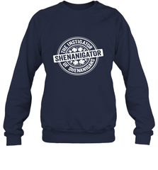 Shenanigator St Patrick's Day Shenanigans Instigator Crewneck Sweatshirt Crewneck Sweatshirt - trendytshirts1