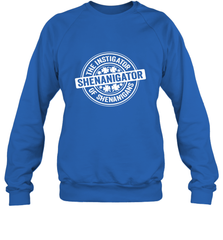 Shenanigator St Patrick's Day Shenanigans Instigator Crewneck Sweatshirt Crewneck Sweatshirt - trendytshirts1