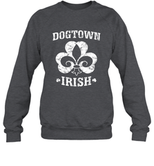St. Louis Dogtown St. Patrick's Day Dogtown Irish STL Crewneck Sweatshirt Crewneck Sweatshirt - trendytshirts1