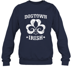 St. Louis Dogtown St. Patrick's Day Dogtown Irish STL Crewneck Sweatshirt