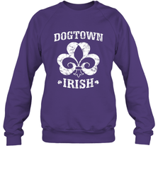 St. Louis Dogtown St. Patrick's Day Dogtown Irish STL Crewneck Sweatshirt Crewneck Sweatshirt - trendytshirts1