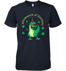 T Rex Dinosaur St. Patrick's Day Irish Funny Men's Premium T-Shirt Men's Premium T-Shirt - trendytshirts1