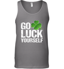 Go Luck Yourself TShirt St. Patrick's Day Men's Tank Top Men's Tank Top - trendytshirts1