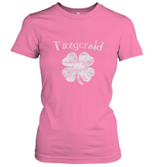 Vintage Fitzgerald Irish Shamrock St Patty's Day Women's T-Shirt Women's T-Shirt - trendytshirts1