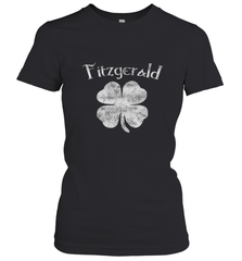 Vintage Fitzgerald Irish Shamrock St Patty's Day Women's T-Shirt Women's T-Shirt - trendytshirts1