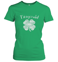 Vintage Fitzgerald Irish Shamrock St Patty's Day Women's T-Shirt Women's T-Shirt - trendytshirts1