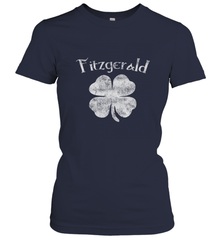 Vintage Fitzgerald Irish Shamrock St Patty's Day Women's T-Shirt Women's T-Shirt - trendytshirts1