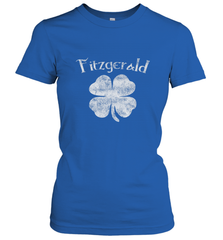 Vintage Fitzgerald Irish Shamrock St Patty's Day Women's T-Shirt Women's T-Shirt - trendytshirts1