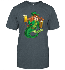 St Patricks Day Shirt Women Leprechaun Mermaid Girls Redhead Men's T-Shirt Men's T-Shirt - trendytshirts1