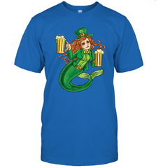 St Patricks Day Shirt Women Leprechaun Mermaid Girls Redhead Men's T-Shirt Men's T-Shirt - trendytshirts1