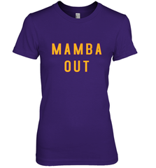 Mamba Out Limited Edition Farewell Tribute Women's Premium T-Shirt Women's Premium T-Shirt - trendytshirts1