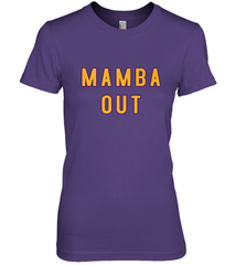 Mamba Out Limited Edition Farewell Tribute Women's Premium T-Shirt Women's Premium T-Shirt - trendytshirts1