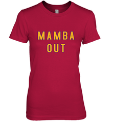 Mamba Out Limited Edition Farewell Tribute Women's Premium T-Shirt Women's Premium T-Shirt - trendytshirts1
