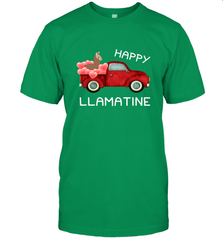 Happy Llamatine funny Valentine Day Llama costume Men's T-Shirt Men's T-Shirt - trendytshirts1