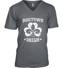 St. Louis Dogtown St. Patrick's Day Dogtown Irish STL Men's V-Neck Men's V-Neck - trendytshirts1