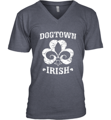 St. Louis Dogtown St. Patrick's Day Dogtown Irish STL Men's V-Neck Men's V-Neck - trendytshirts1