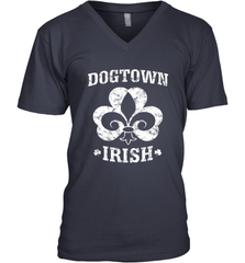 St. Louis Dogtown St. Patrick's Day Dogtown Irish STL Men's V-Neck Men's V-Neck - trendytshirts1