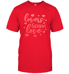 Lovers Gonna Love Quote Valentine's Day Romantic Fun Gift Men's T-Shirt Men's T-Shirt - trendytshirts1