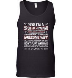 Spoiled Husband Property Of Freaking Wife Valentine's Day Men's Tank Top