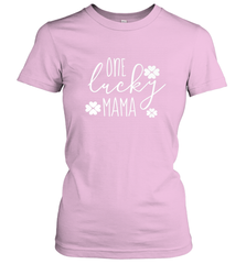 St Patricks Day Shirt One Lucky Mama Clover Shamrock Green Women's T-Shirt Women's T-Shirt - trendytshirts1