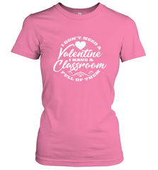 Valentine's Day Teacher School classroom Art Heart Lover Women's T-Shirt Women's T-Shirt - trendytshirts1