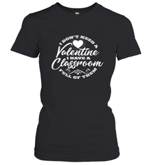 Valentine's Day Teacher School classroom Art Heart Lover Women's T-Shirt Women's T-Shirt - trendytshirts1